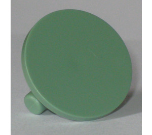 LEGO Sand Green Round Shield 2 x 2 (59231)