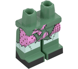 LEGO Sandgrün Sally Minifigur Hüften und Beine (73200)