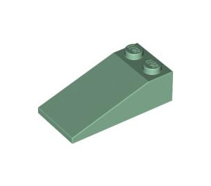 LEGO Vert sable Pente 2 x 4 (18°) (30363)