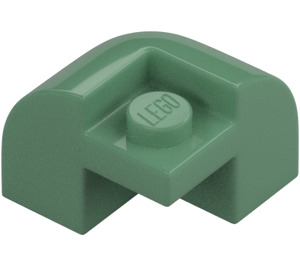 LEGO Sand Green Slope Brick 2 x 2 x 1.3 Curved Corner (67810)