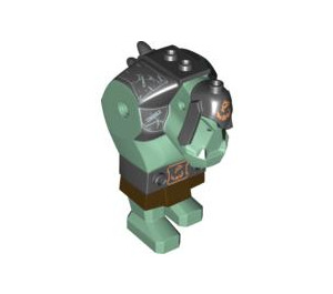 LEGO Sand Green Troll Body Assembled (60671)