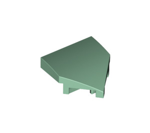 LEGO Sand Green Wedge 2 x 2 x 0.7 with Point (45°) (66956)