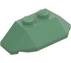 LEGO Verde sabbiato Cuneo 2 x 4 Triplo (47759)