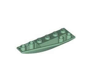 LEGO Sand Green Wedge 2 x 6 Double Inverted Left (41765)