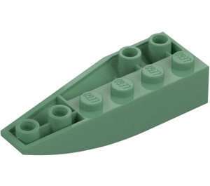 LEGO Sand Green Wedge 2 x 6 Double Inverted Right (41764)