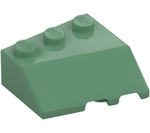 LEGO Sand Grön Kil 3 x 3 Vänster (42862)