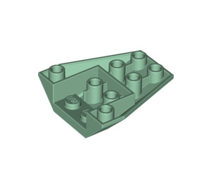 LEGO Vert sable Coin 4 x 4 Tripler Inversé sans renforts de tenons (4855)