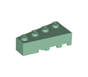 LEGO Vert sable Coin Brique 2 x 4 La gauche (41768)