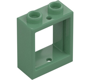 LEGO Sand Green Window Frame 1 x 2 x 2 (60592 / 79128)