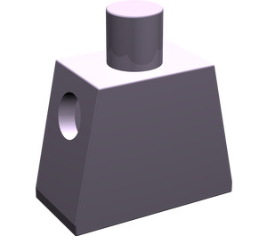 LEGO Sand Purple Minifig Torso (3814 / 88476)