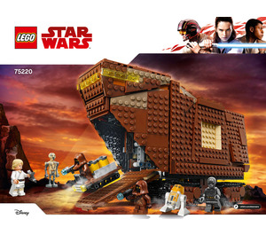 LEGO Sandcrawler Set 75220 Instructions