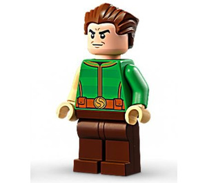 LEGO Sandman z Dark brązowy Nogi Minifigurka