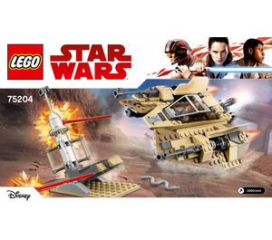 LEGO Sandspeeder 75204 Instructions