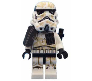 LEGO Sandtrooper (Noir Pauldron, Survival Sac à dos) Figurine