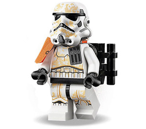 LEGO Sandtrooper z Pomarańczowy Pauldron Minifigurka