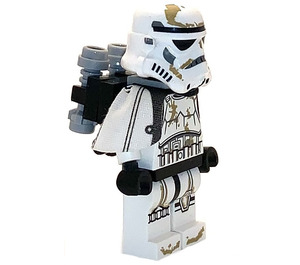 LEGO Sandtrooper avec Blanc Pauldron et Cagoule Tête Minifigurine