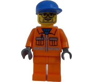LEGO Sanitary Engineer minifiguur