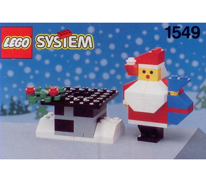 LEGO Santa en Chimney 1549