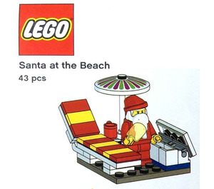 LEGO Santa at the Beach TRUSANTA