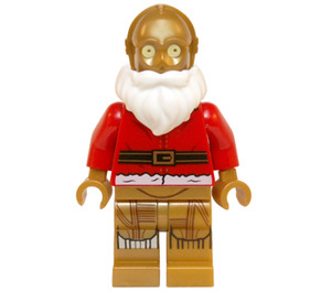 LEGO Papá Noel C-3PO Minifigura