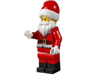 LEGO Święty Mikołaj - Candy Cane na plecach Minifigurka