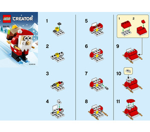 LEGO Santa Claus Set 30580 Instructions