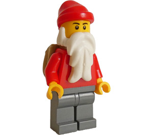 LEGO Santa Claus with Backpack Minifigure