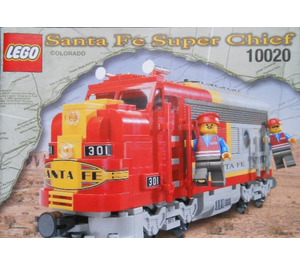 LEGO Santa Fe Super Chief Begrenset opplag 10020-2 Byggeinstruksjoner