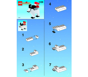 LEGO Santa auf Reindeer 1129 Instructions