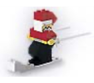 LEGO Santa Aan Skis (Milka-promotie) 1128-2