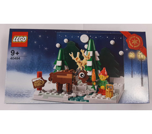 LEGO Santa's Vorderseite Yard 40484 Packaging