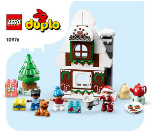 LEGO Santa's Gingerbread House 10976 Instruktioner