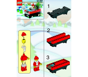 LEGO Santa's Truck 1177 Instrucciones