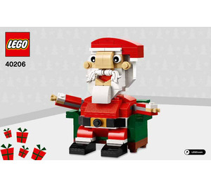 LEGO Santa Set 40206 Instructions