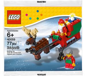 LEGO Santa Sleigh Set 40059 Packaging