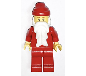 LEGO Santa met Vlak Rood Outfit minifiguur