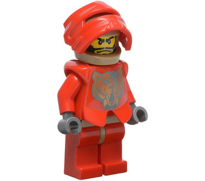 LEGO Santis avec Golden Bear Diriger Modèle et Dark Stone Mains Figurine