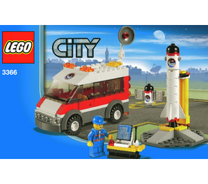 LEGO Satellite Launch Pad Set 3366 Instructions