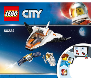 LEGO Satellite Service Mission 60224 Instruktioner