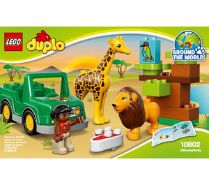 LEGO Savanna Set 10802 Instructions