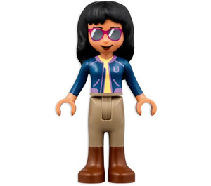 LEGO Savannah jossa Ruskea Boots Minihahmo