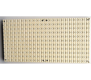 LEGO Scala Baseplate 22 x 44 x 2 with Four Holes in Corners and Four in the Middle