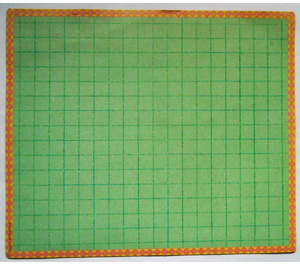 LEGO Scala Baseplate Paper with Green Square Tiles for Set 3243 (71478)