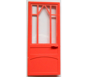 LEGO Scala Door Mullioned with Dimples (6896)