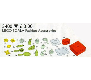 LEGO Scala Fashion Accessories Set 5400