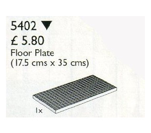 LEGO Scala Floor Platte 17.5 x 35 cm 5402