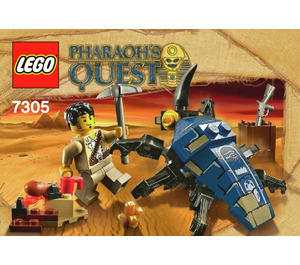 LEGO Scarab Attack Set 7305 Instructions