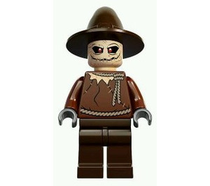 LEGO Scarecrow med Dark Brun Hat Minifigur