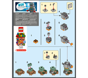 LEGO Scaredy Rat 71402-5 Instrukcje