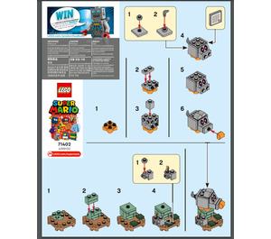 LEGO Scaredy Rat 71402-5 Instructions